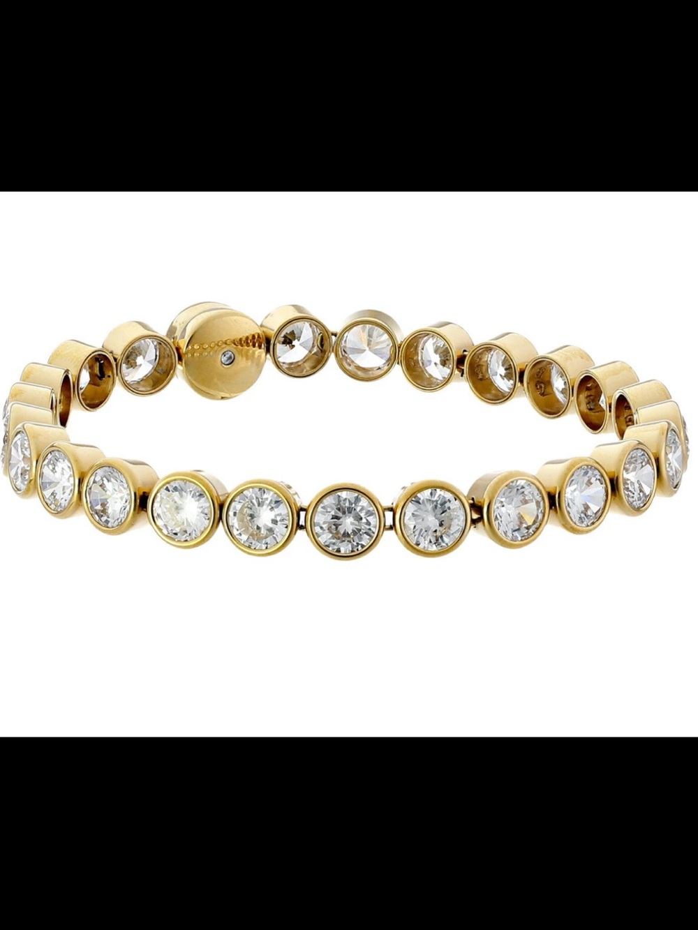 Authentic Michael Kors Gold Park
Avenue Tennis Crystal Bracelet - Picture 6 of 6